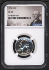 Highest Grade in the World! 1958 NGC PF69 Washington Silver 25c ~ 1c START