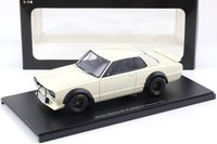 1:18 Autoart Nissan Skyline GT-R (KPGC-10) Racing 1972 White 87279