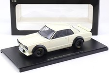 AUTOart 1:18 Nissan Skyline GT-R (KPGC-10) Racing 1972 White 87279