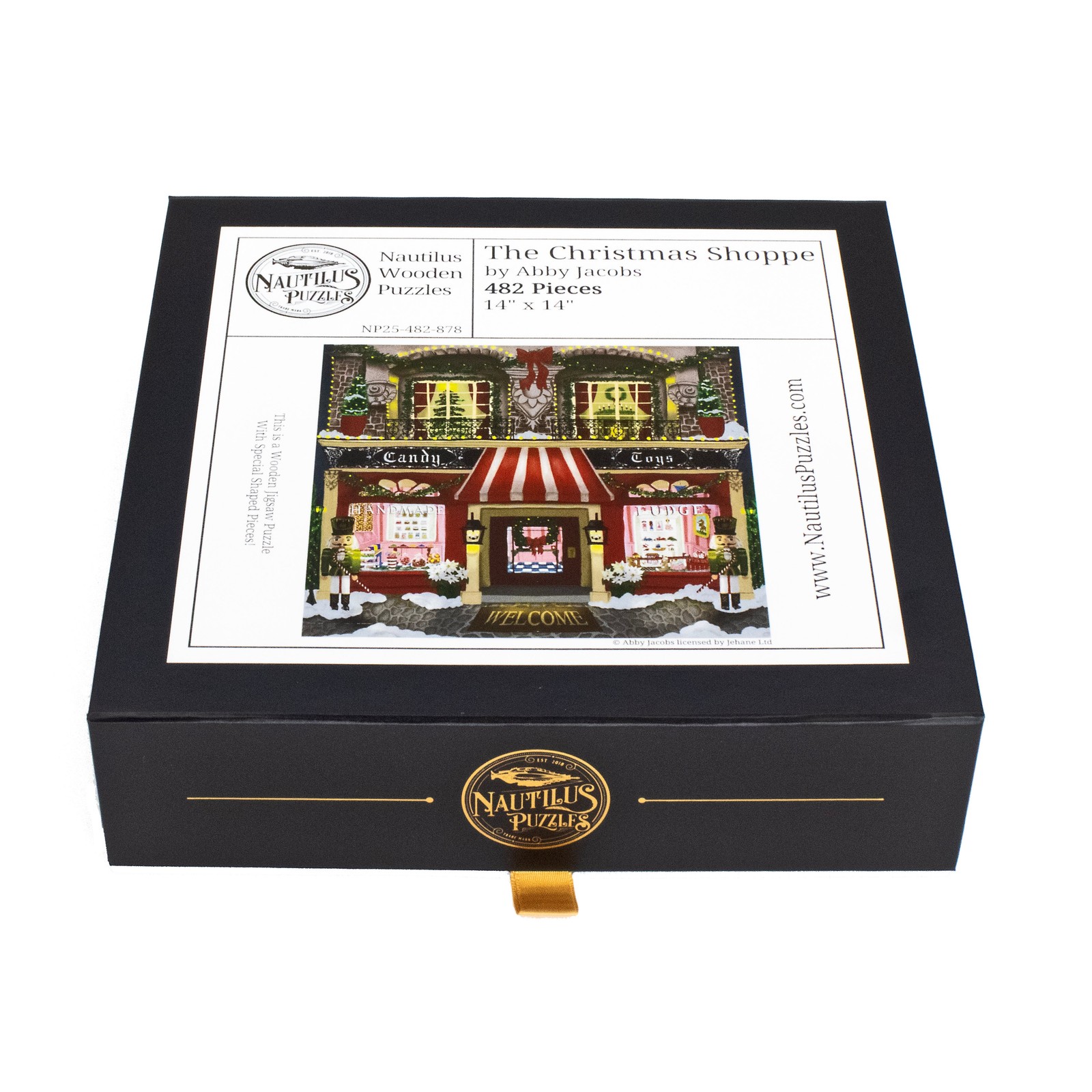 The Christmas Shoppe (482 Piece Wooden Jigsaw Puzzle)