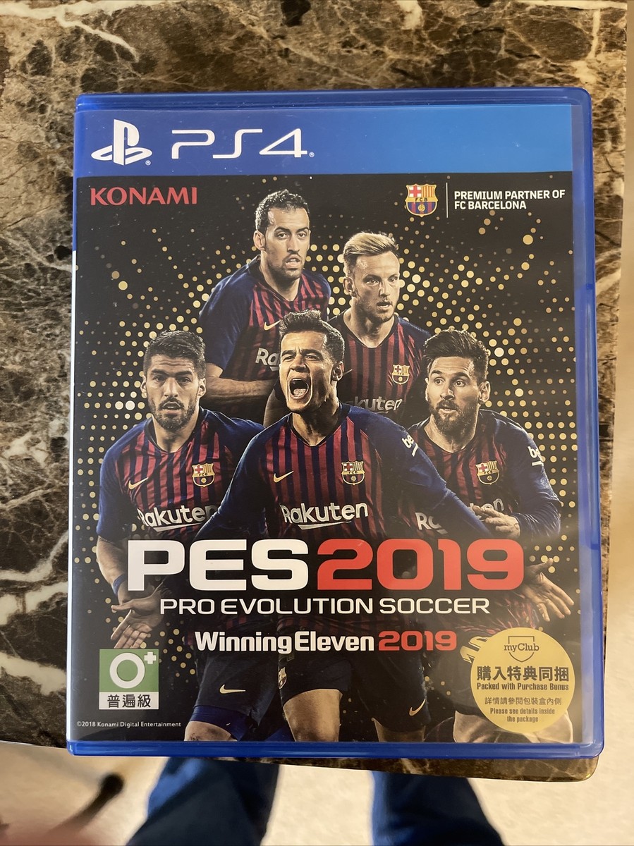 Pro Evolution Soccer PES Winning Eleven Football 2019 PS4 Chinese