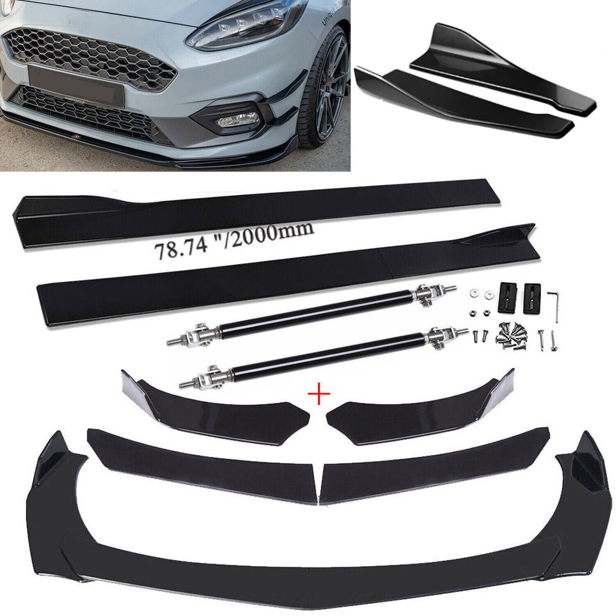 CHIN LIP | FIESTA MK8 ST | ST-LINE CHIN LIP | FIESTA MK8 ST | ST-LINE