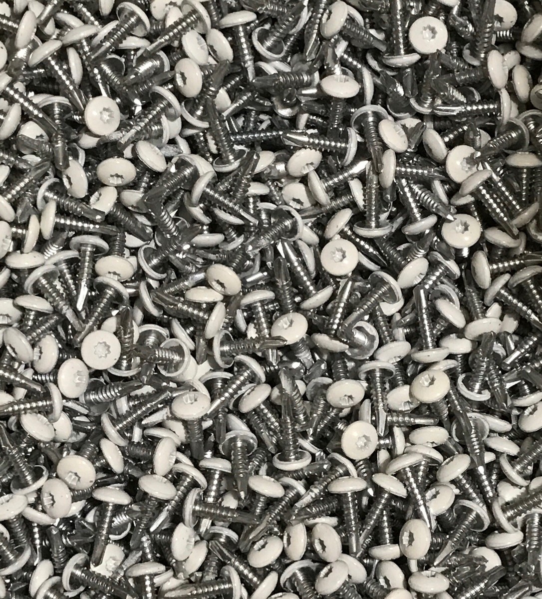 TEN- 3/4" Stainless Steel Self Tapping Sheet Metal Screw Exterior Wall Trailer E - Foto 7