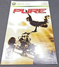 Xbox 360  Pure Original Game Manual only