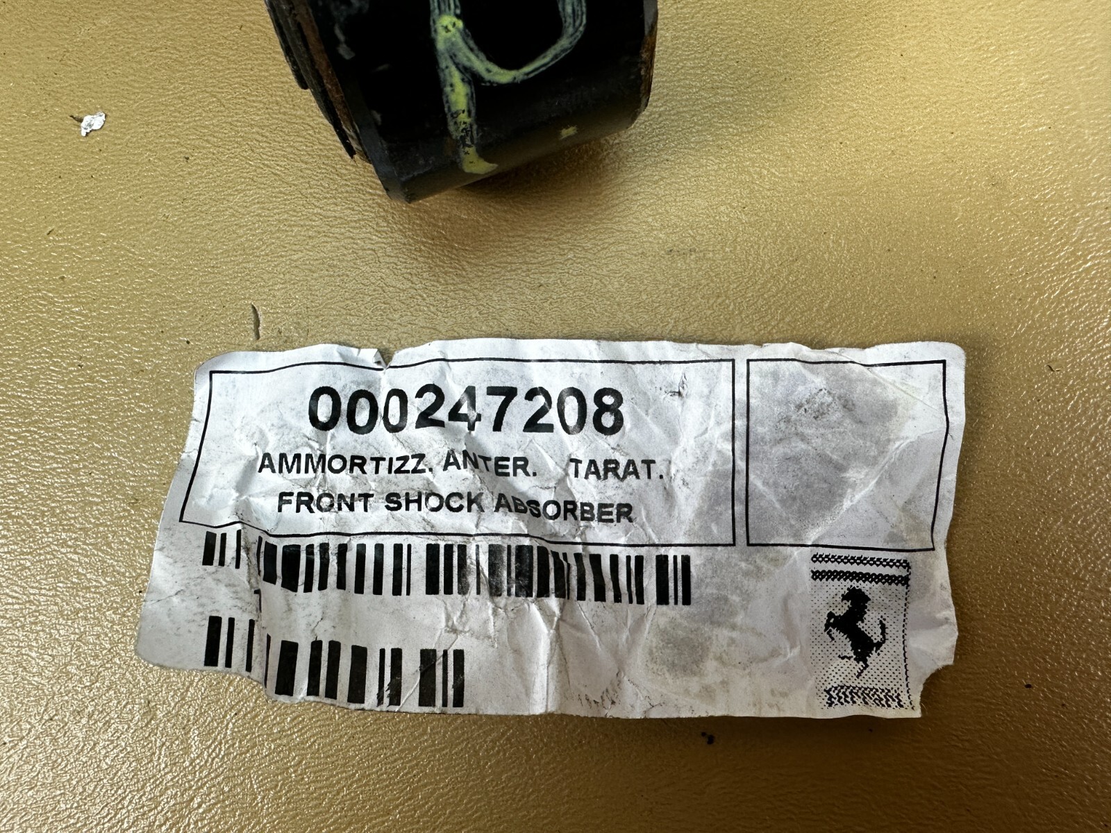 2009-2014 FERRARI CALIFORNIA F149 FRONT SUSPENSION SHOCK ABSORBER OEM 247208