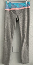 Ivivva by Lululemon Girls Reversible Rhythmic Pant. Gray, Blue, Pink. Size: 14