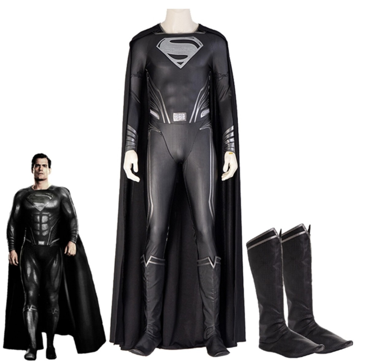 Funidelia Costume Ufficiale Di Superman Per Uomo, Include Tuta, Mantello, Cintura E Copristivali, Supereroi - Tenuta Per Adulti Per Feste, Carnevale E - 6