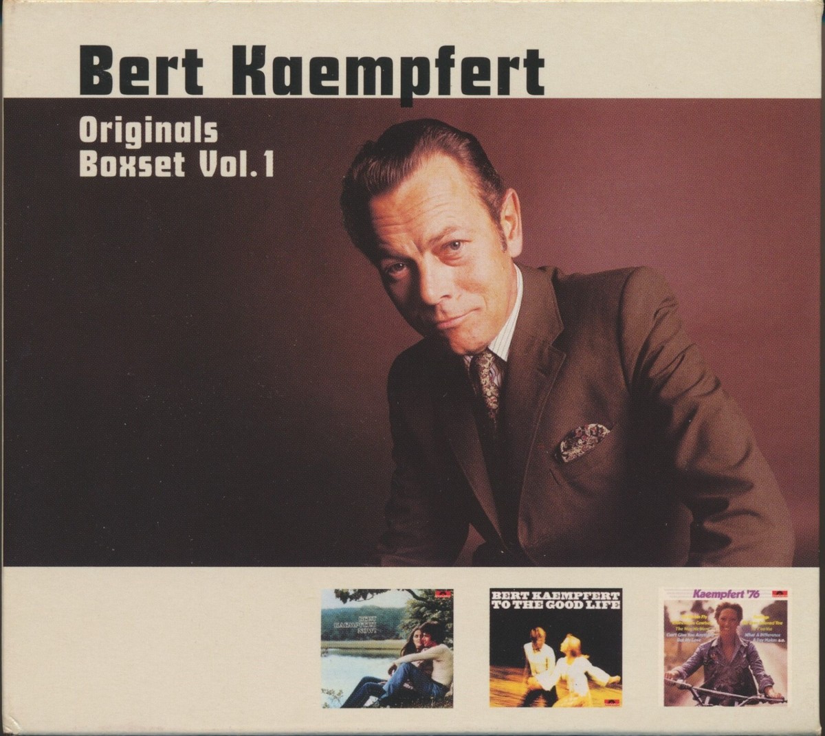 【CD】Bert Kaempfert Originals BoxsetVol.1 Originals Boxset Volume 1 by Bert Kaempfert (3CDs, 2004, Polydor