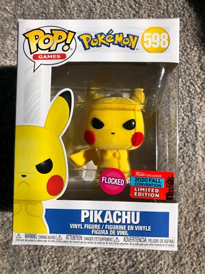 Funko Pop! Animation Pikachu Flocked Fall NYCC 2020 Exclusive | eBay