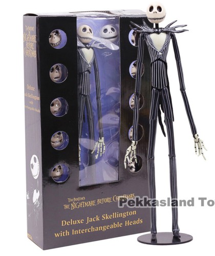 Nightmare Before Christmas Jack Skellington Action Figure Interchangeable model - Bild 1 von 6