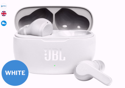 JBL Wave 200TWS Wireless In-Ear Kopfhörer und Ladecase Deep Bass Sound