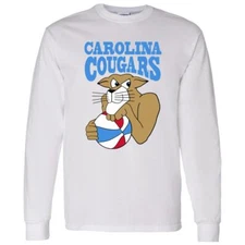 Carolina Cougars Long Sleeve Shirt Classic | ABA Basketball Team