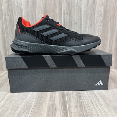 adidas Tracefinder Trail Running Shoes BlackLava Red Mens terrex IF0554 Men s 10
