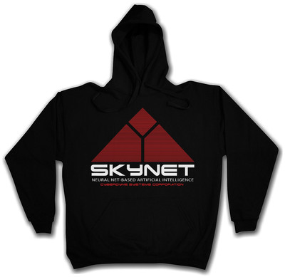 HOODED SWEAT SKYNET LOGO - Kapuzenpullover - Cyberdine Terminator S M L XL XXL