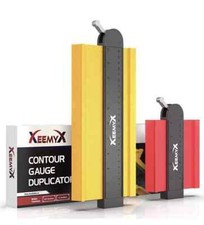 Contour Gauge with Lock 2 Pack DIY Plastic Contour Gauge Profile
