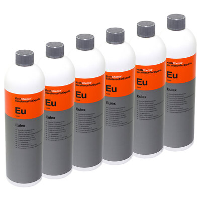 6x 1 Liter Klebstoff- & Fleckenentferner Eulex Koch Chemie Flecken Entferner