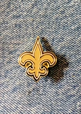 NFL-SAINTS -ENAMEL PIN-SHIP ALL THE PINS YOU BUY FOR $4.99-VISIT OUR STORE