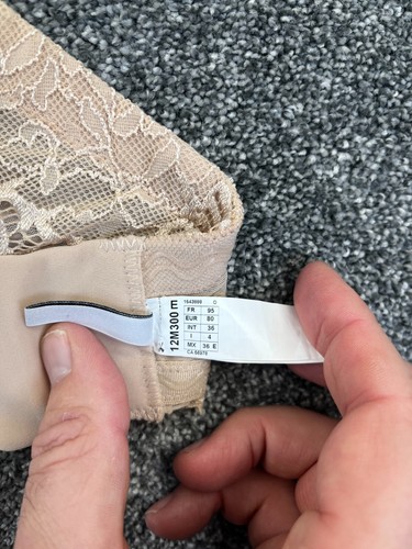 Simone Perele BH Damen 36E beige Bügel gepolstert trägerlos - Bild 11 von 13