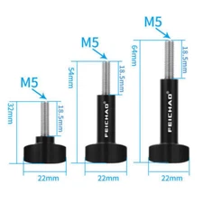 FEICHAO CNC Thumb screw Compatible for GOPRO Hero 9 Hero 8 Hero 7 MAX Camera