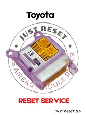 FOR TOYOTA TUNDRA - SRS SAFETY MODULE RESET/ CRASH CODE CLEAR RESET  SERVICE