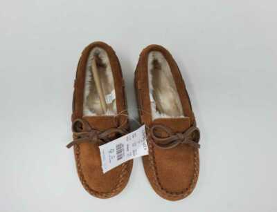 NEW KIDS 10 11 3 5 J CREW FACTORY MOCCASIN SLIPPERS IN  display picture 1