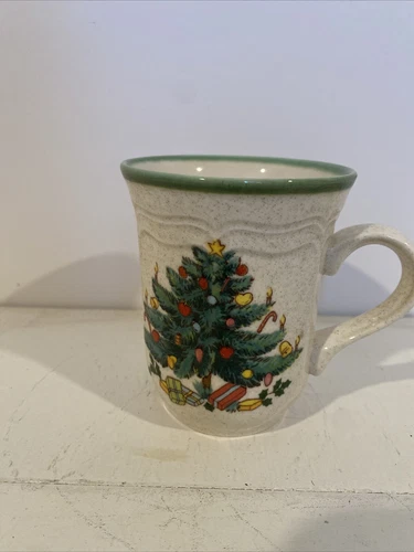 1- Vintage Mikasa FESTIVE SEASON Mug - EXCELLENT Condition EB451 Japan