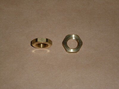 USA-made Petcock LOCK NUT PAIR Triumph Norton BSA 250 500 650 750 850 83-0006