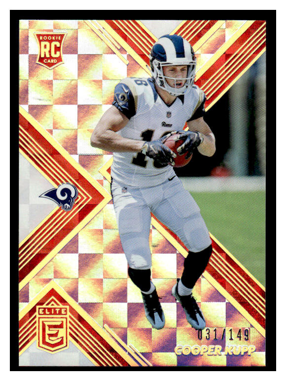 2017 Elite Red #189 Cooper Kupp /149 - NM-MT
