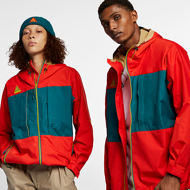 Nike Men's NSW ACG Anorak Hood Jacket AQ2294-634 Habanero Nike Men's NSW ACG Anorak Hood Jacket AQ2294-634 Habanero