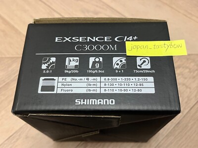 Shimano 18 EXSENCE CI4+ C3000M Spinning Reel | eBay