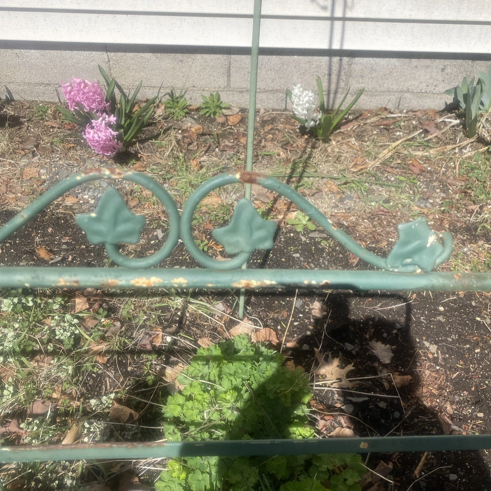 винтажная кованая мебель для патио двухместный б/у - Изображение 3 из 4