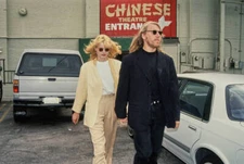 Geena Davis husband Finnish film director Renny Harlin at a Hollyw- Old Photo 2