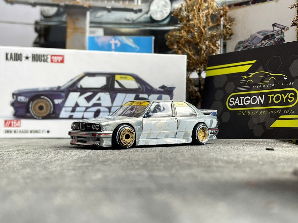 CHASE Kaido House x Mini GT BMW M3 Kaido Works V1 Blue