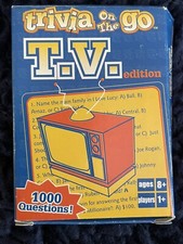 TV Trivia Card Set Fundex Pre-Owned