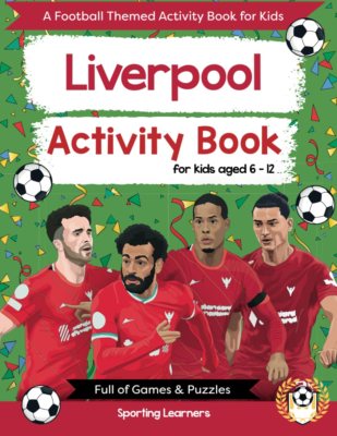 Liverpool FC Activity Book: Football Themed Activity Book For