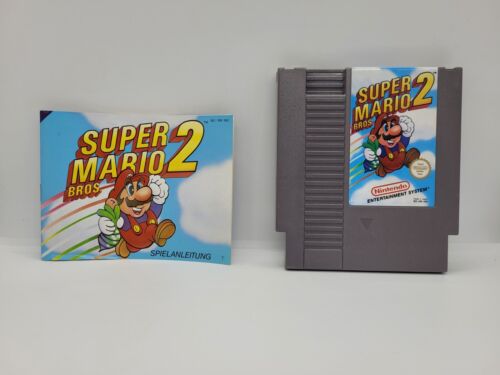 Super Mario Bros. 2 - gra Nintendo / NES + instrukcja  - Zdjęcie 1 z 4