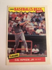 1986 Fleer Baseball's Best Cal Ripken Jr Orioles 28