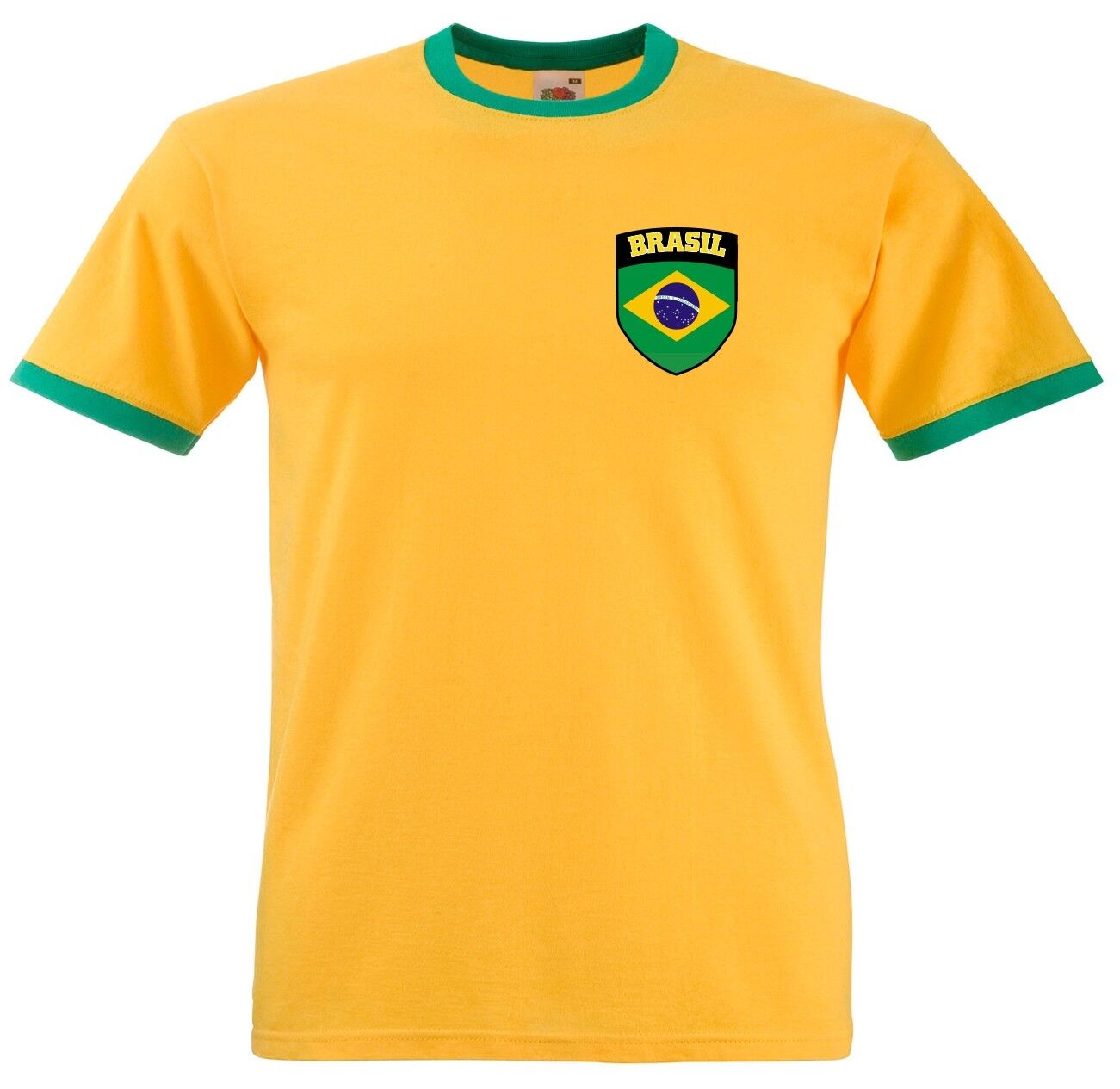 Brazil Brasil Brazilian Football Soccer Team T-Shirt Jersey - All Sizes S  to 3XL