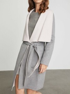bcbgmaxazria wrap coat