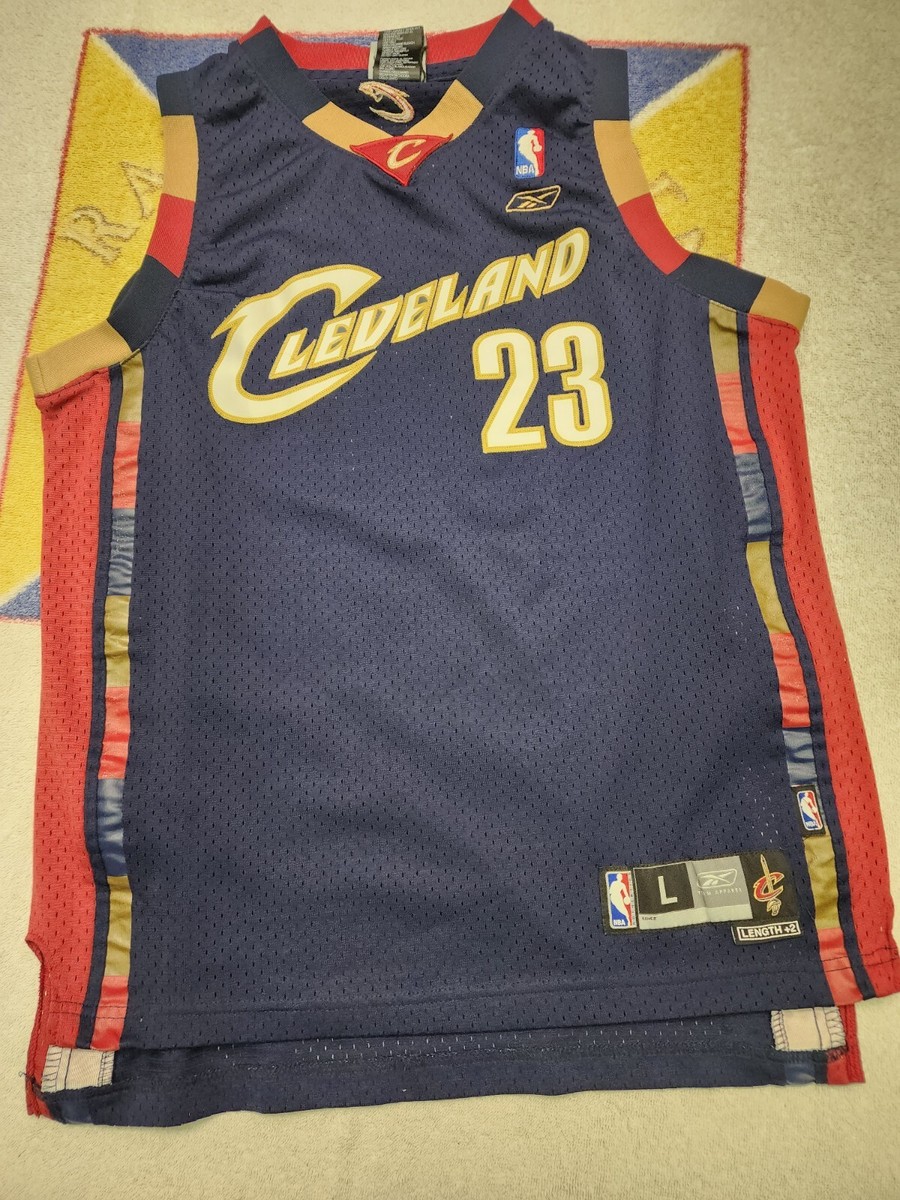 LeBron James Cleveland Cavs #23 Adidas Kids Youth L Swingman