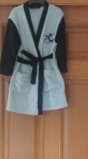 boys Thomas the tank engine dressing gown bath shower robe age 3-4