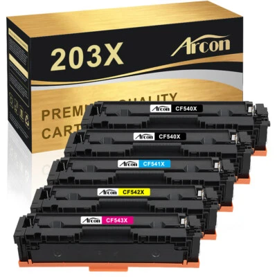 ARCON Toner per HP 203X CF540X HP Color Laserjet Pro MFP M281fdw M281fdn M254dw M254nw
