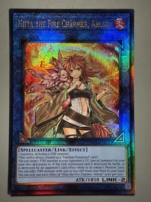 YUGIOH HIITA THE FIRE CHARMER ABLAZE ASIA ENGLISH ROTA-AE113