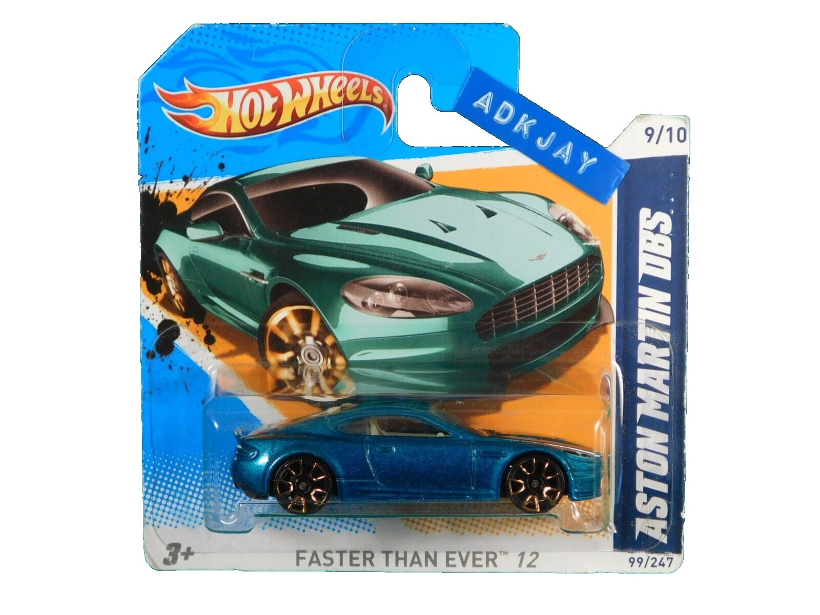 Coches, camionetas y furgonetas diecast Hot Wheels Aston Martin más rápidos que nunca