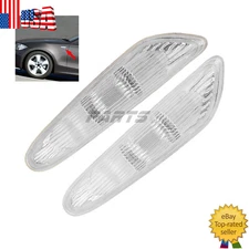 Fender Side Marker Signal Lights Cover Lamp Case For BMW 1/3/5 Series E82 E90