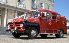Classic WEDDING car hire Vintage FIRE ENGINE. PROM limo. Split Screen camper VW