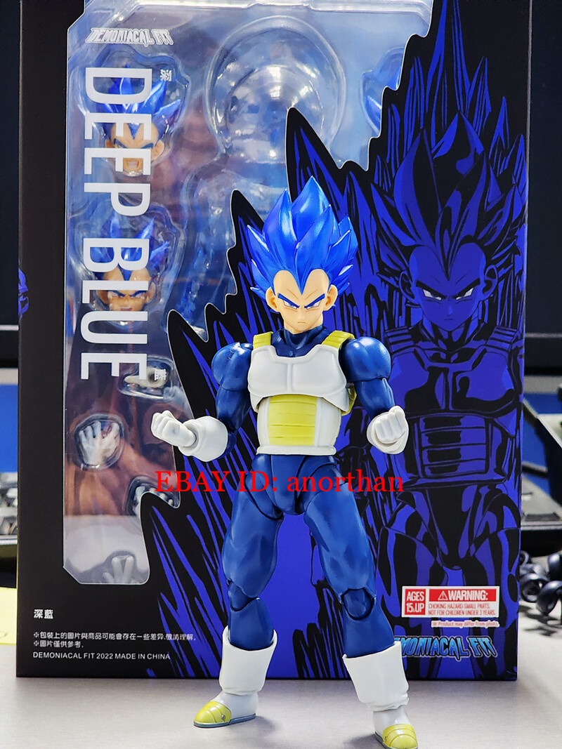 New Demoniacal Fit Deep Blue Vegeta 1/12 Action Figure In Stock | eBay
