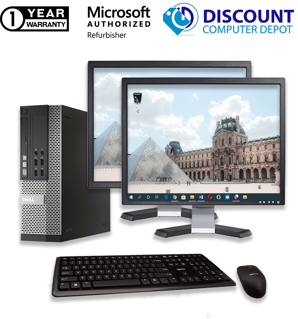 2020年製 OPTIPLEX i3 8GB 新品SSD256 office Dell OptiPlex Windows 10 Desktop Computer i3 3.50Ghz 8GB