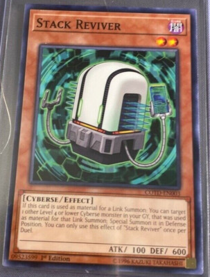 Stack Reviver - COTD-EN003 - Common - 1st Edition Near Mint Yugioh Card