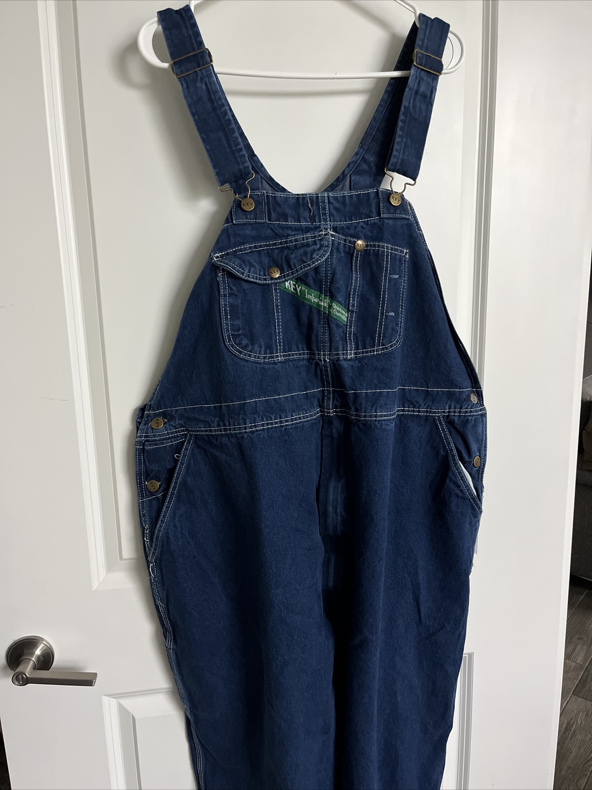 Key Imperial Aristocrat Denim Bib Overalls Carpenter … Gem